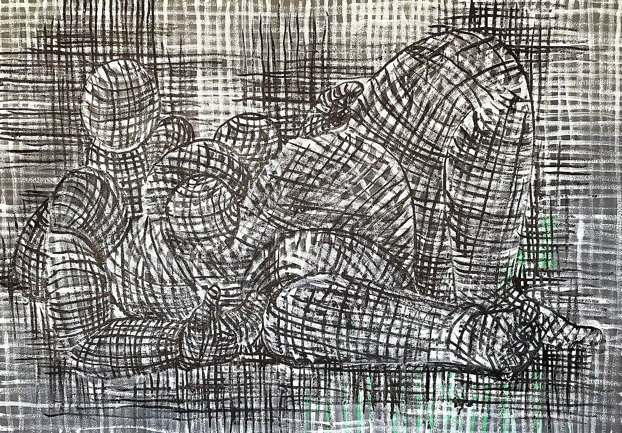 Живопись. Серия " Собери себя если сможешь». Лилия Ким. Междисциплинарный художник