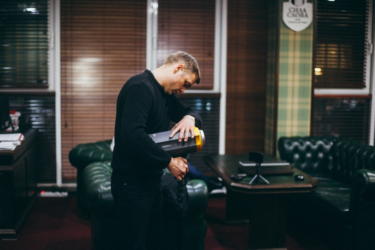 Бэкстейдж съемка рекламы. Фотограф Денис Денисов