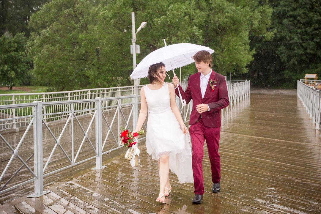 Ливень и любовь. Фотограф женский и мужской портрет Санкт-Петербург