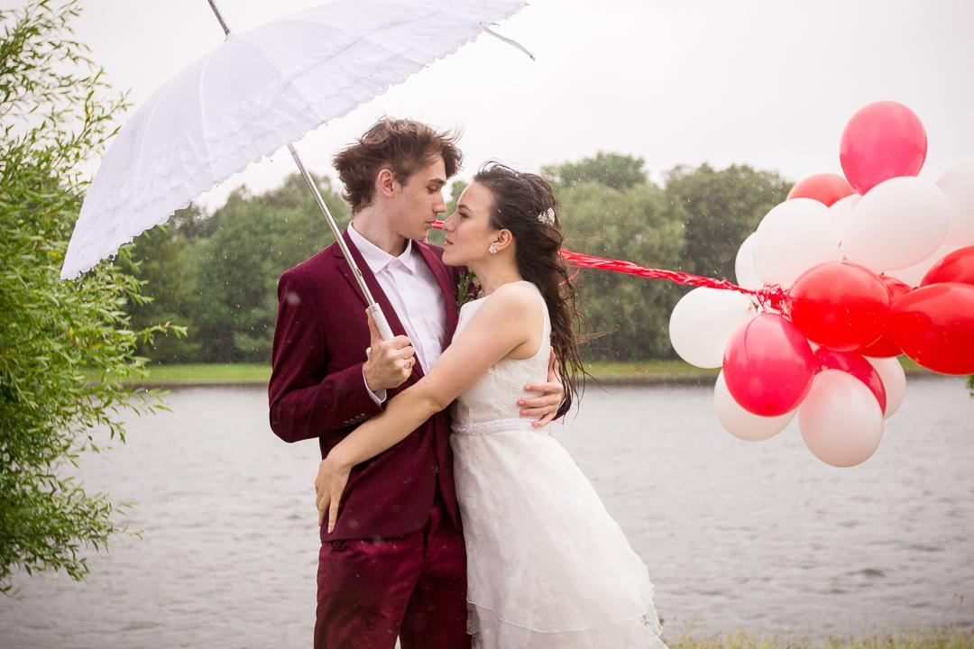 Ливень и любовь. Фотограф женский и мужской портрет Санкт-Петербург
