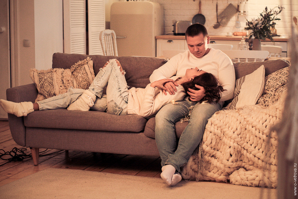 Лав-стори в студии. Фотограф женский и мужской портрет Санкт-Петербург