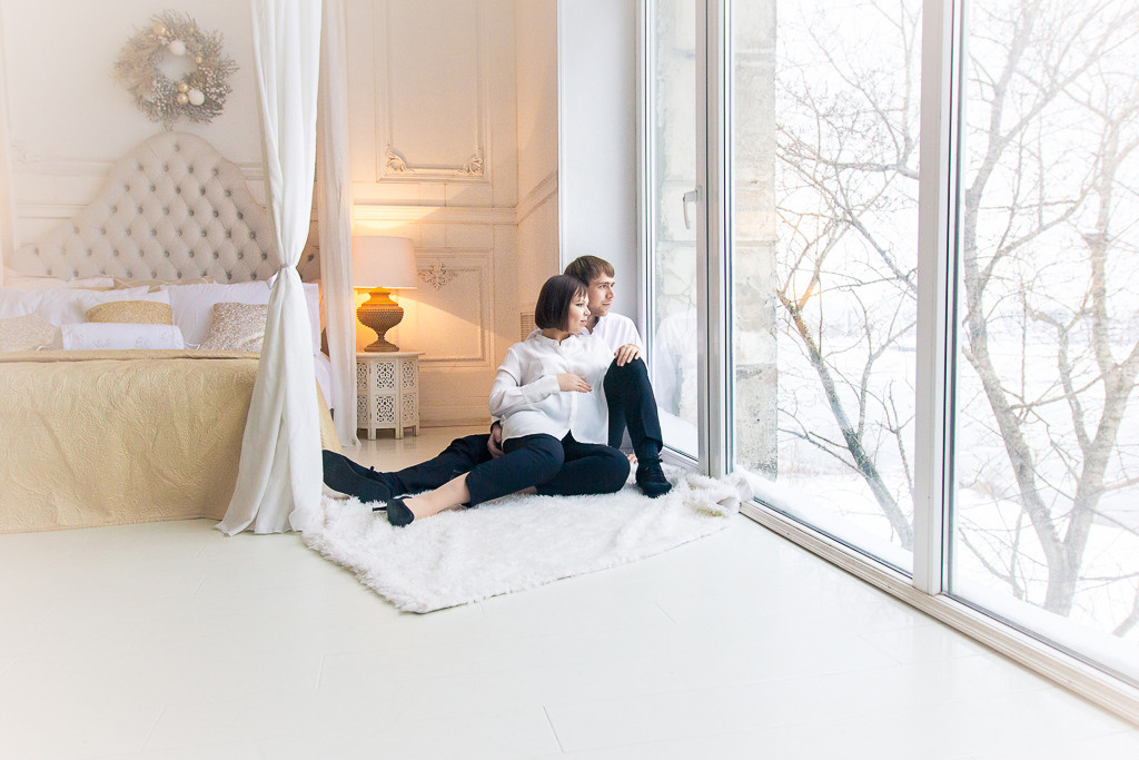 Беременная фотосессия. Фотограф женский и мужской портрет Санкт-Петербург