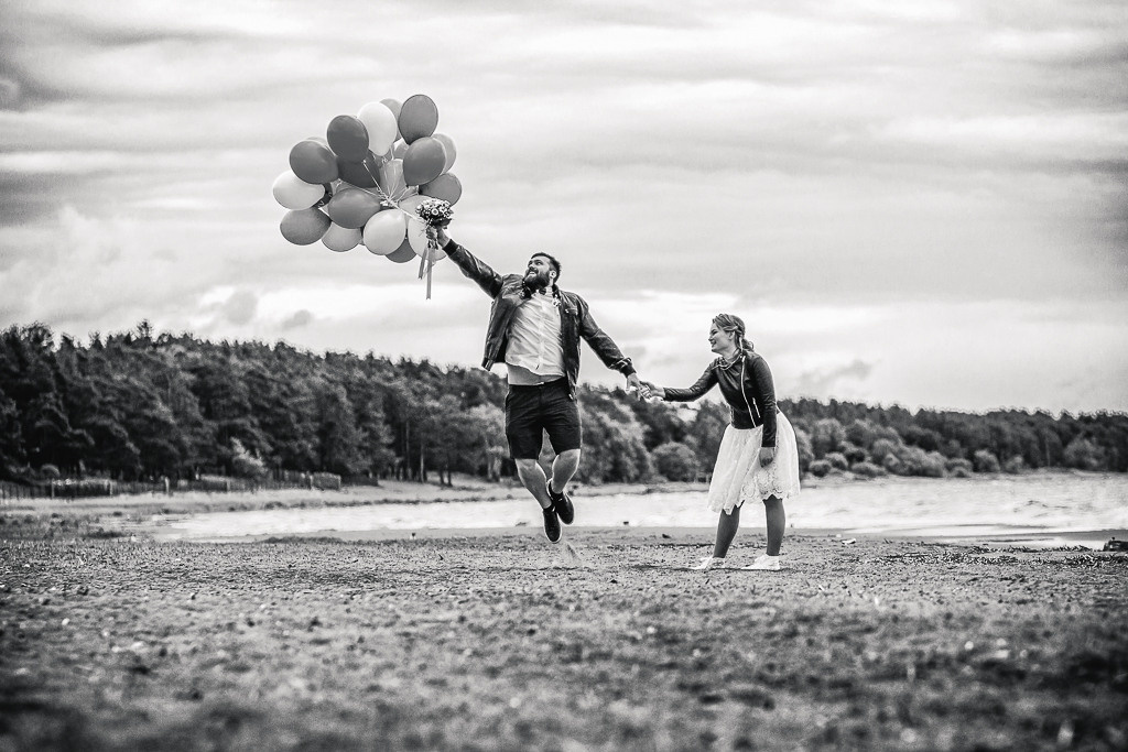 Даша и Андрей_Много шариков, много эмоций и атмосферы!. Фотограф женский и мужской портрет Санкт-Петербург