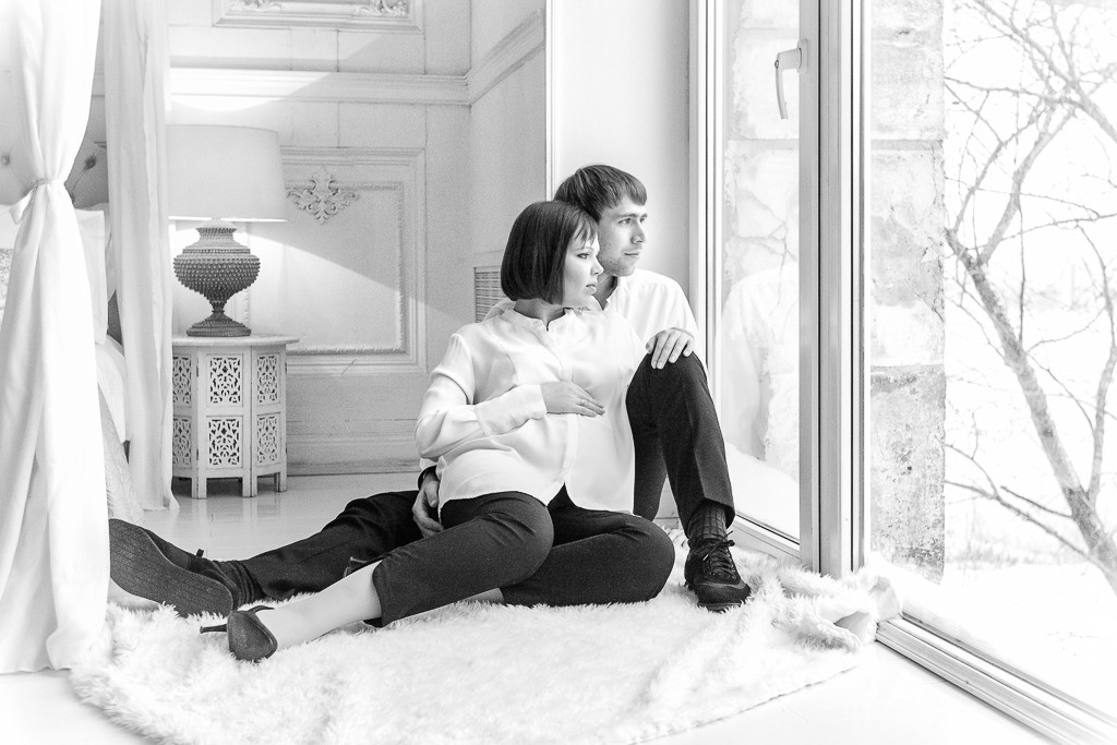 Беременная фотосессия. Фотограф женский и мужской портрет Санкт-Петербург