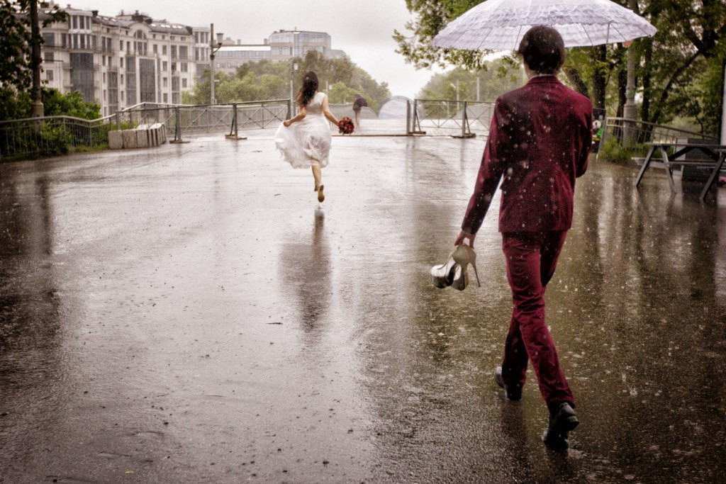 Ливень и любовь. Фотограф женский и мужской портрет Санкт-Петербург