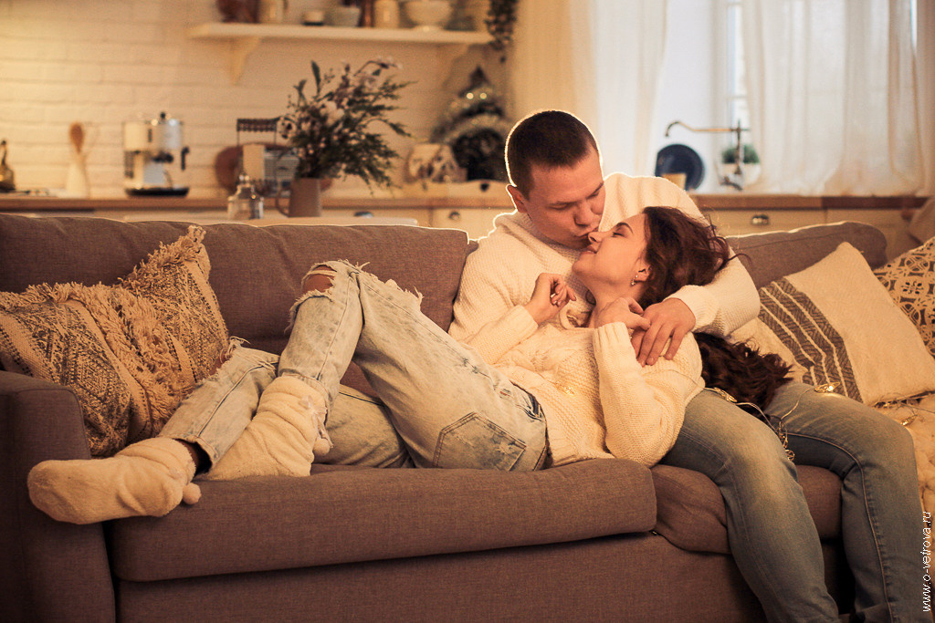 Лав-стори в студии. Фотограф женский и мужской портрет Санкт-Петербург