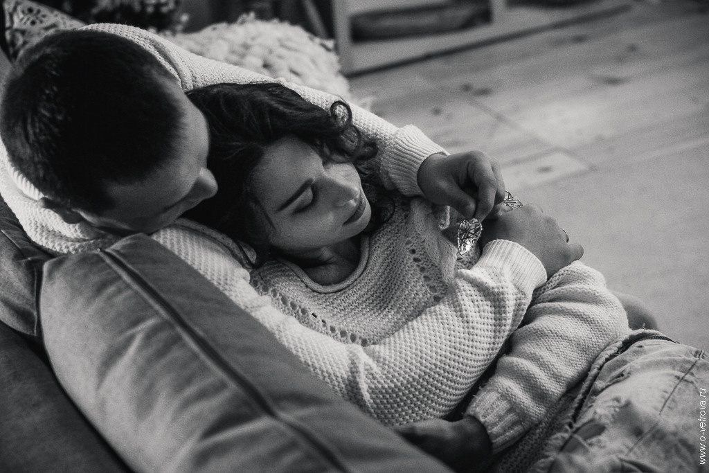 Лав-стори в студии. Фотограф женский и мужской портрет Санкт-Петербург