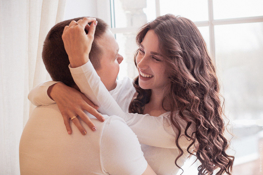 Лав-стори в студии. Фотограф женский и мужской портрет Санкт-Петербург