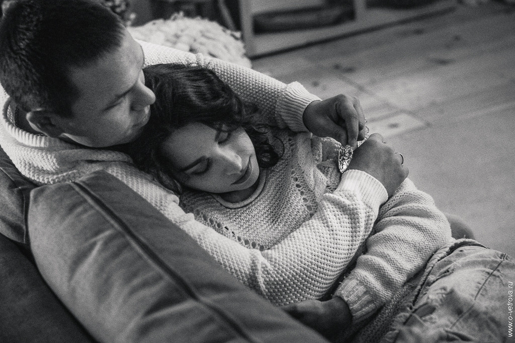 Лав-стори в студии. Фотограф женский и мужской портрет Санкт-Петербург