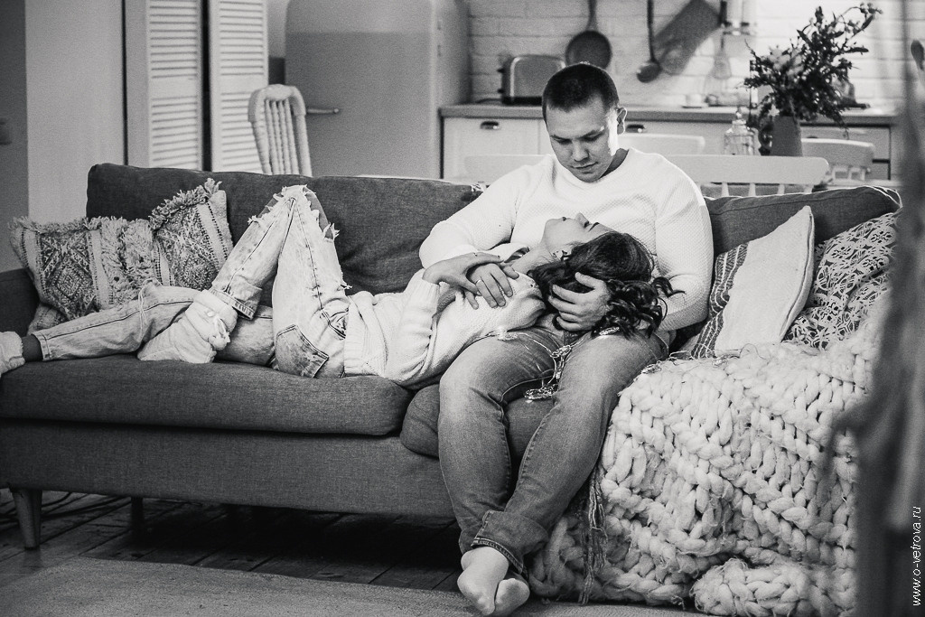 Лав-стори в студии. Фотограф женский и мужской портрет Санкт-Петербург