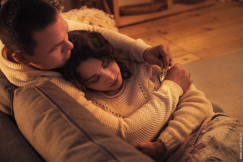 Лав-стори в студии. Фотограф женский и мужской портрет Санкт-Петербург