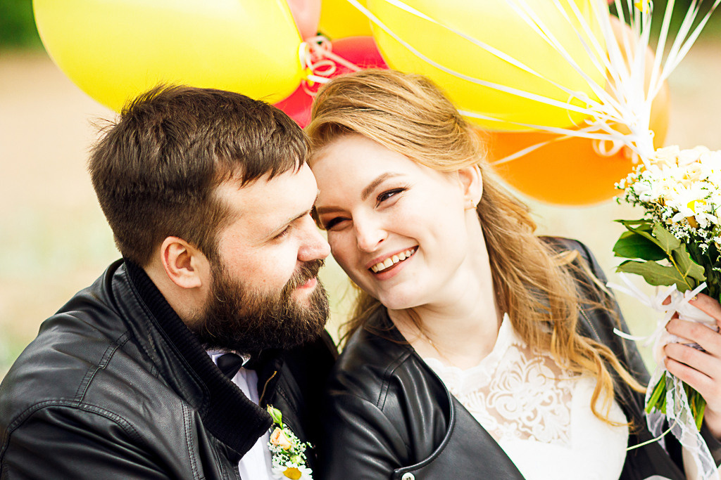 Даша и Андрей_Много шариков, много эмоций и атмосферы!. Фотограф женский и мужской портрет Санкт-Петербург