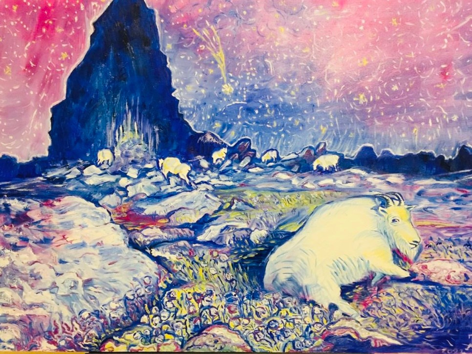 Christmas 60/80 cm Oil on canvas 2021