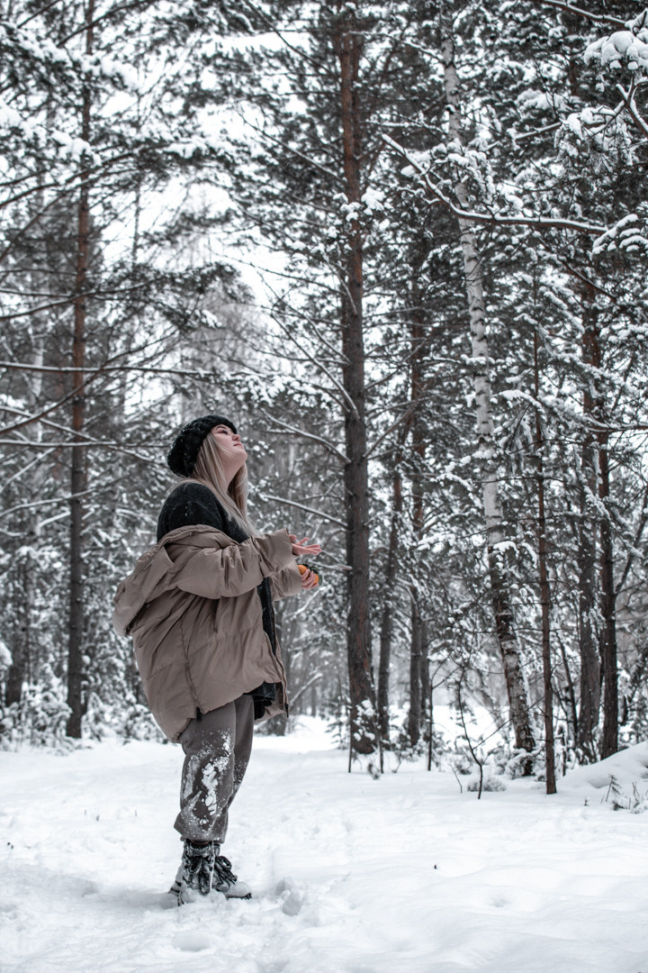 Прогулка по зимнему лесу. Фотограф в Красноярске / Дивногорске. Файзулина Анастасия