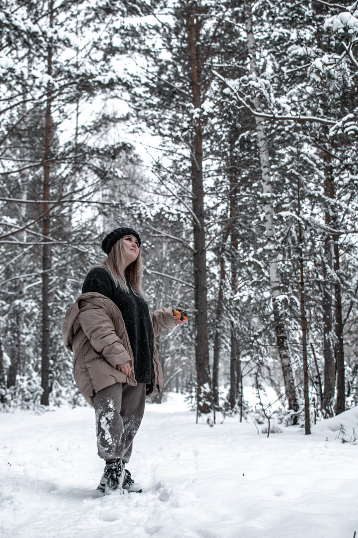 Прогулка по зимнему лесу. Фотограф в Красноярске / Дивногорске. Файзулина Анастасия