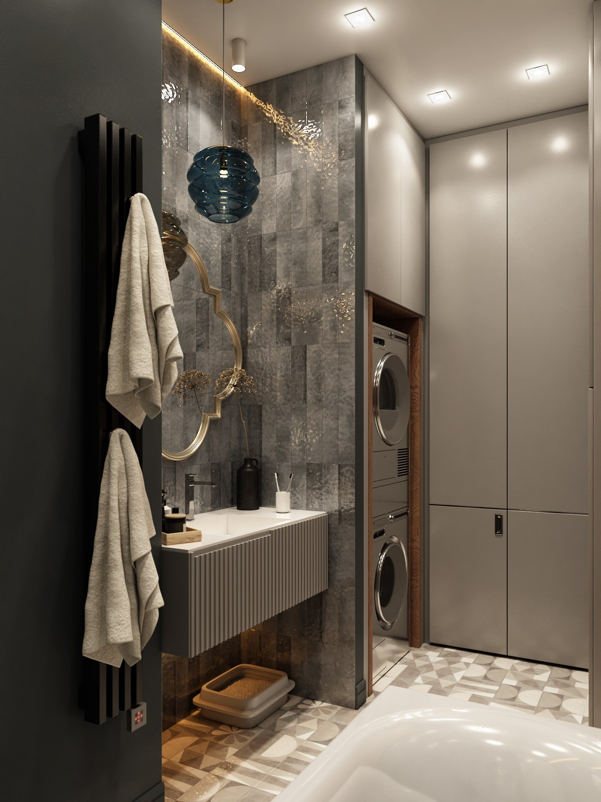 Квартира в ЖК Пряники, г. Владивосток. Дизайн-проекты жилых и общественных пространств во Владивостоке