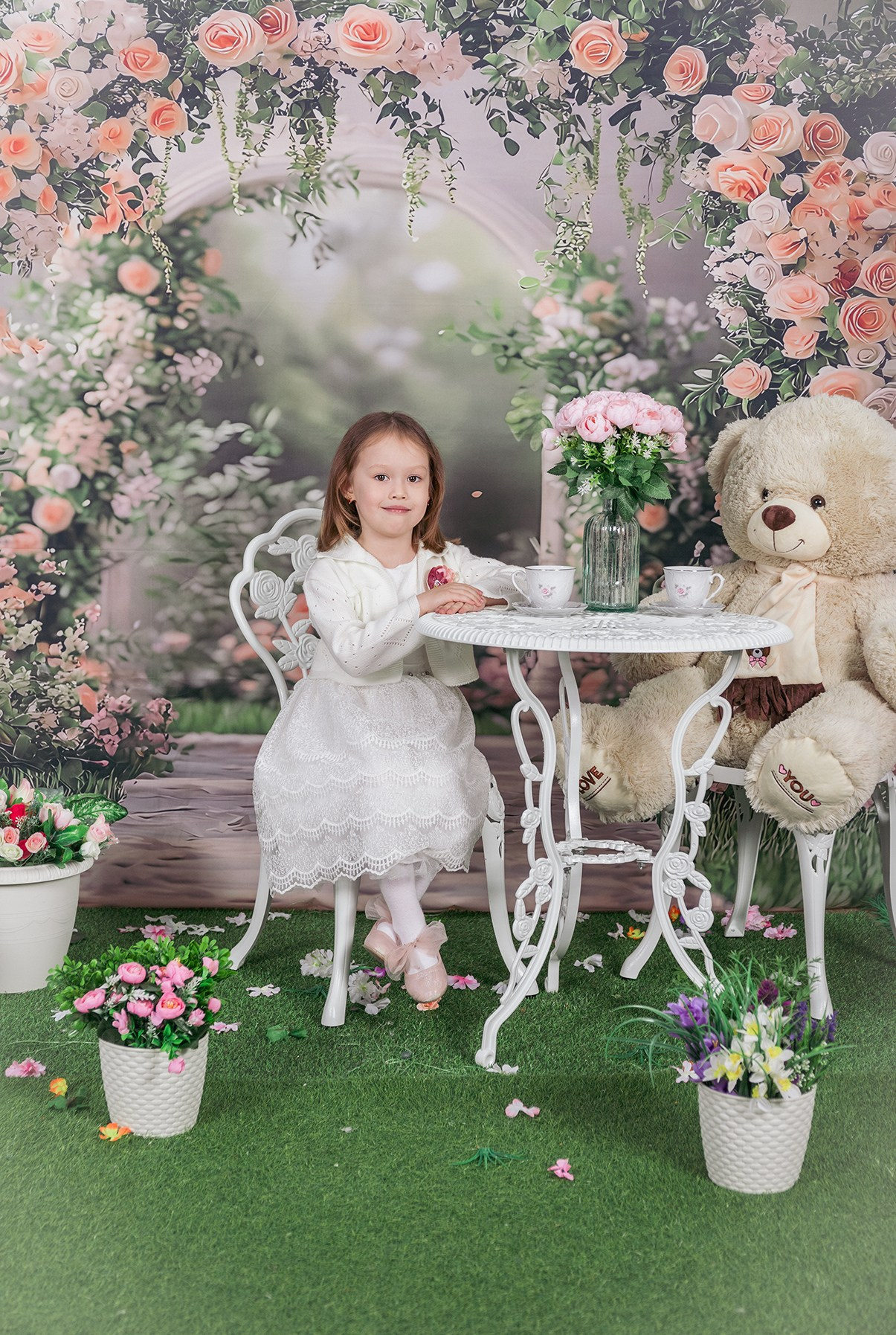 Весенняя фотосессия в ретро стиле. Школьный-дошкольный фотограф в Уфе и Башкирии Вильданов Руслан