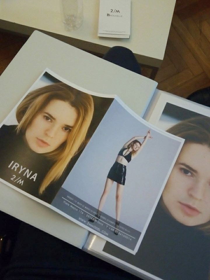 Модельное портфолио для агенства