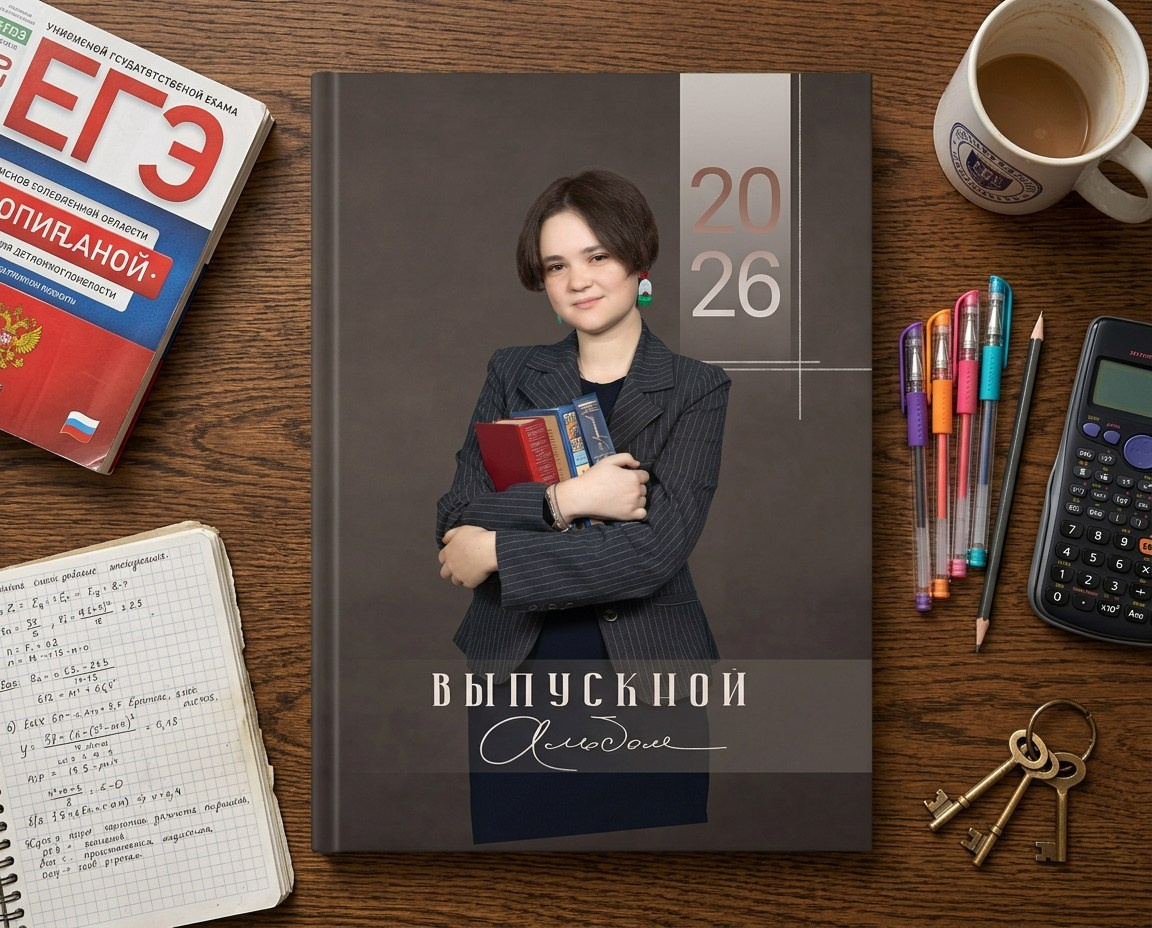 Выпускные альбомы для старших школьников и студентов. Москва, Мос обл