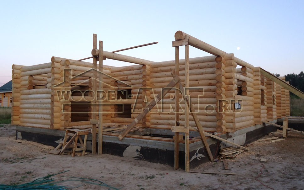 «Сергеевка» 364 кв. м. Проекты деревянных домов