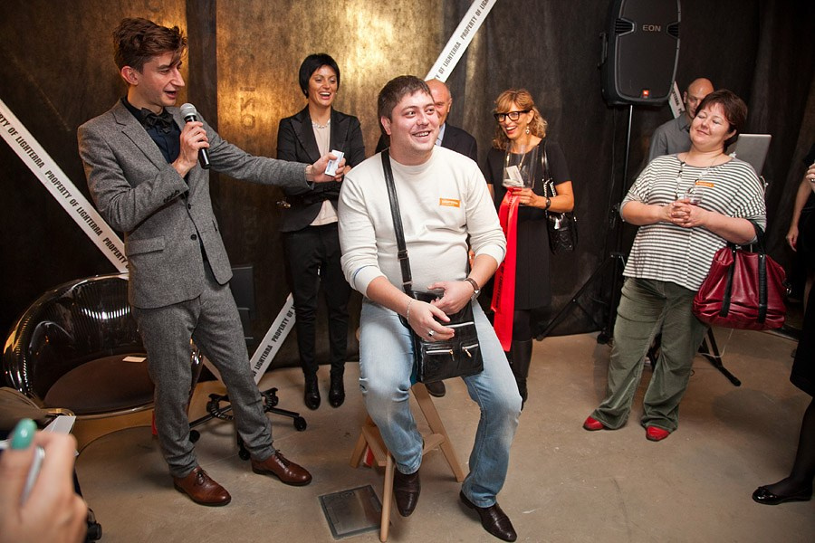 Презентация итальянской мебели в салоне LIGHTERRA, октябрь 2012. Портретные фотографы в Москве — Анна и Алексей Бородины