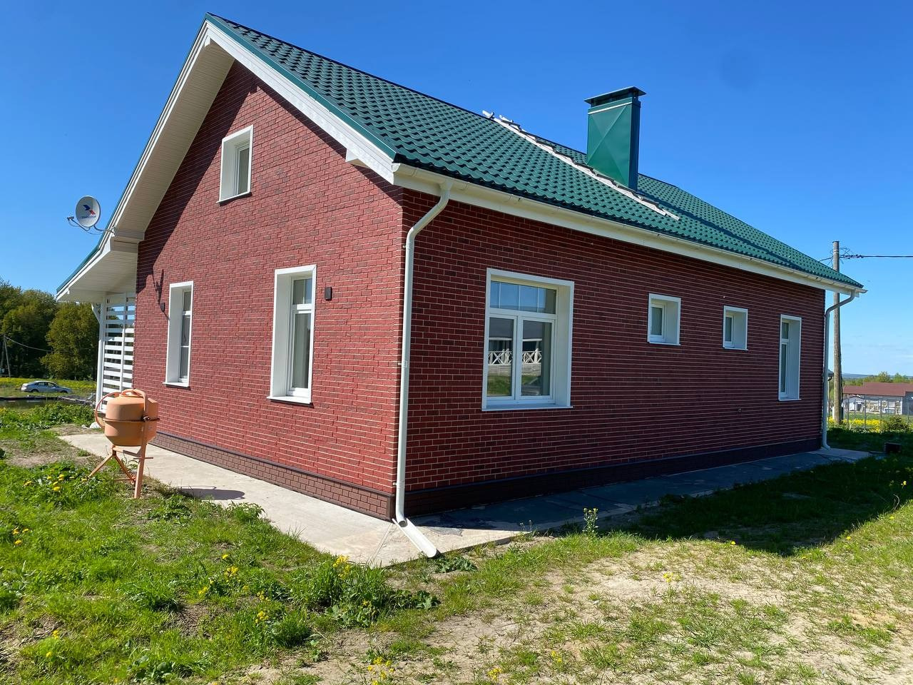 Дом из газобетона 10.04.2024. EgrBuilder