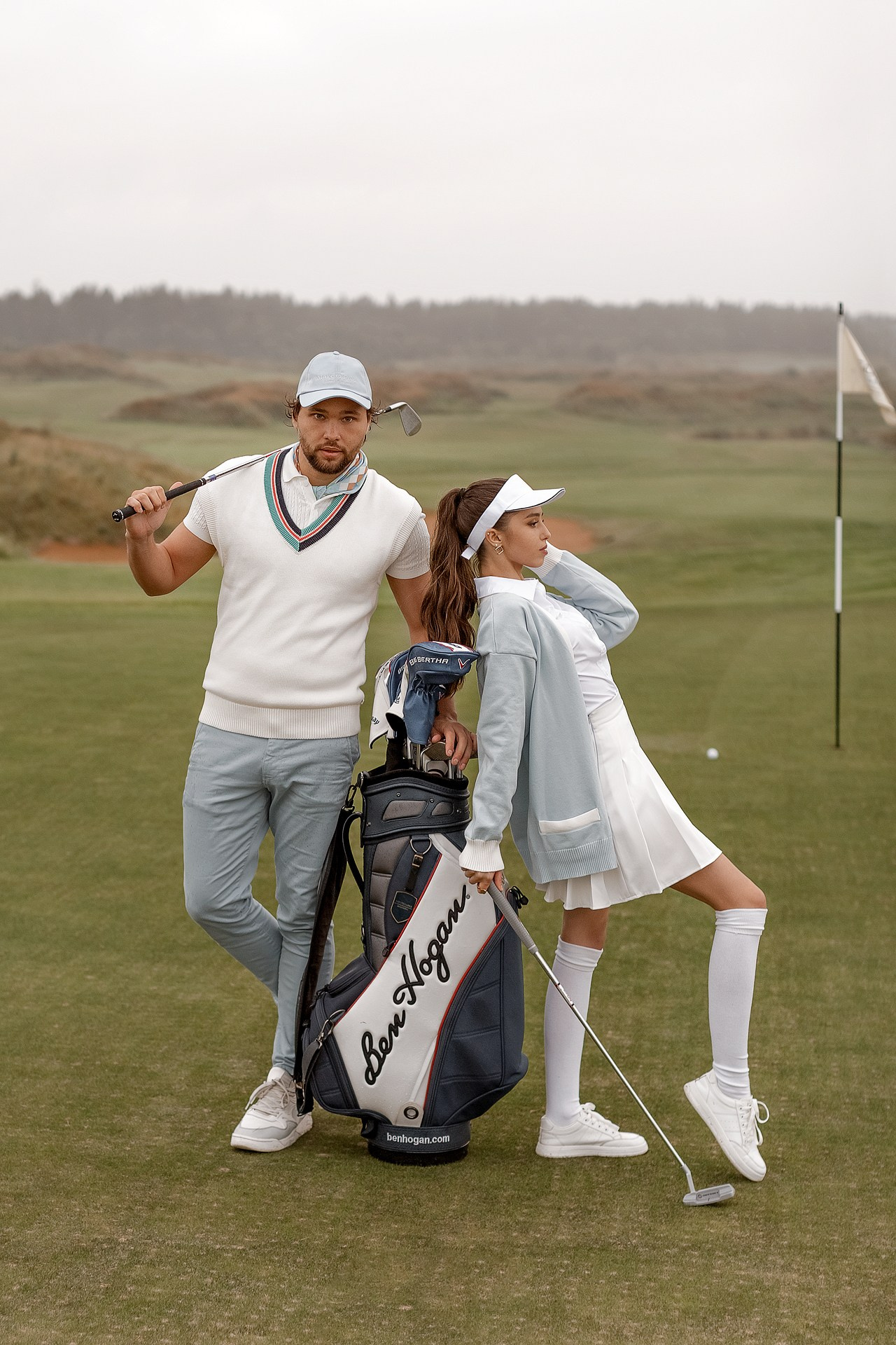 Фотосессия гольф. Светский фотограф Санкт-Петербург и ЛО