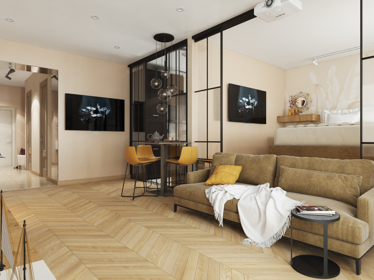 Сталинка на Кутузовском проспекте. Дизайнер интерьера Диана Миронова|Москва