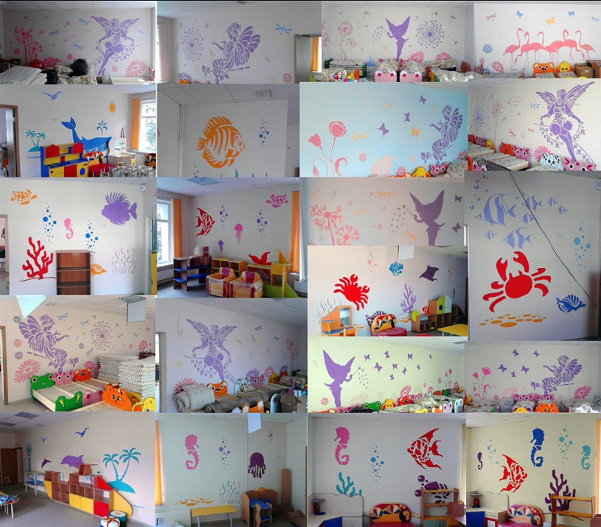 Роспись стен. Пейзажи