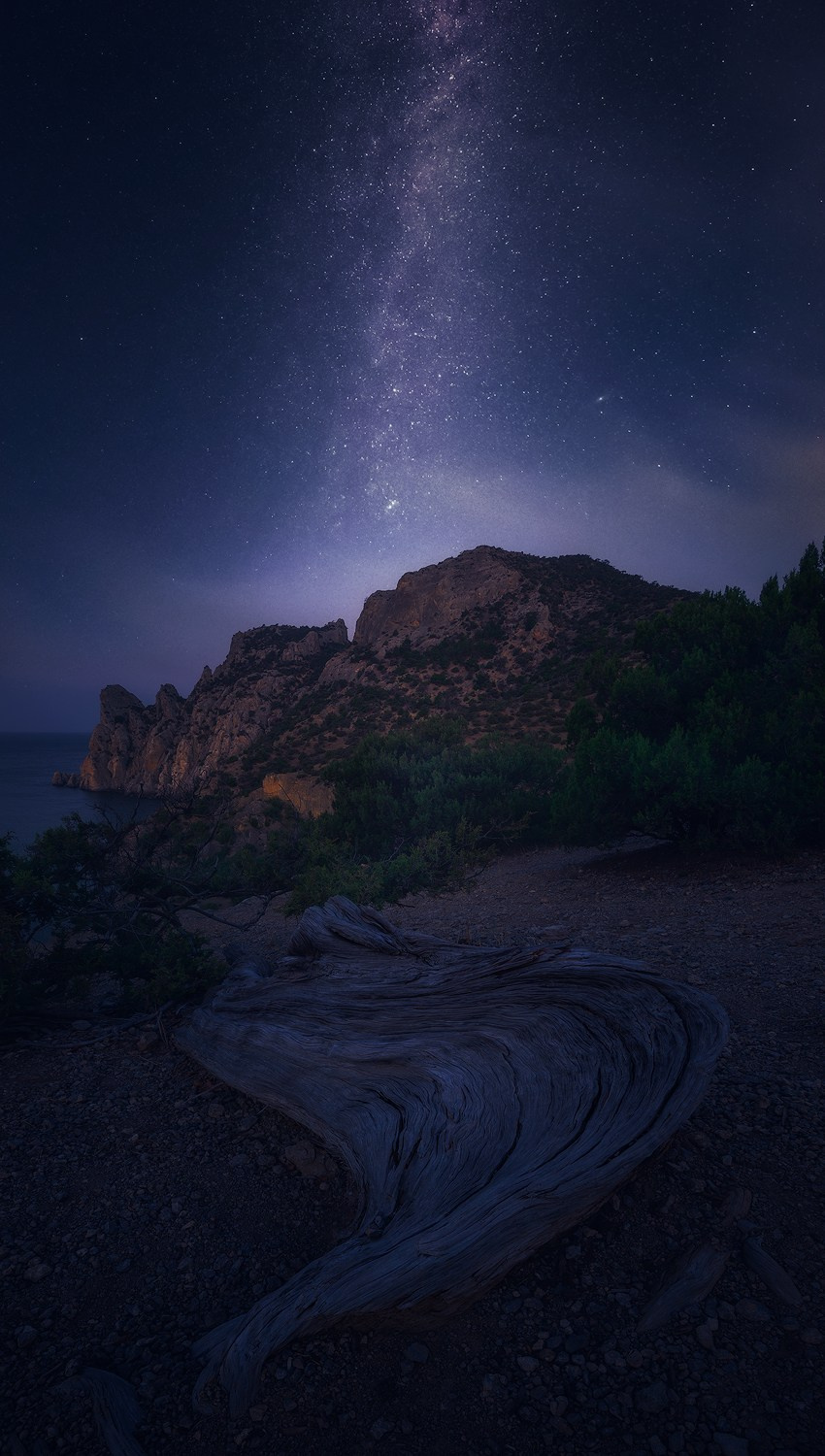 Volkovart.ru nighttime landscapes astrophotography. Volkovart.online nature photography