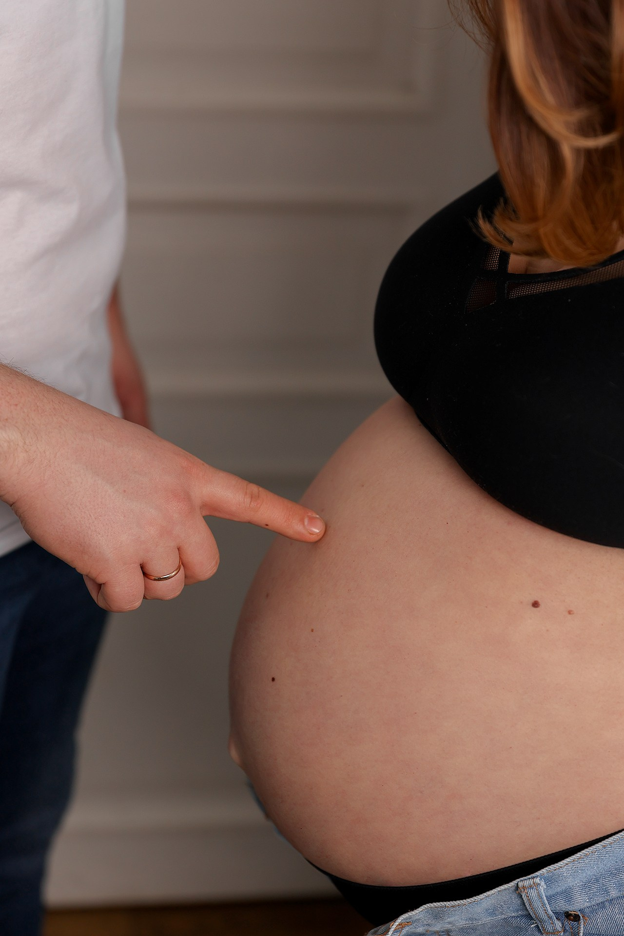 Парная фотосессия беременности в Санкт-Петербурге