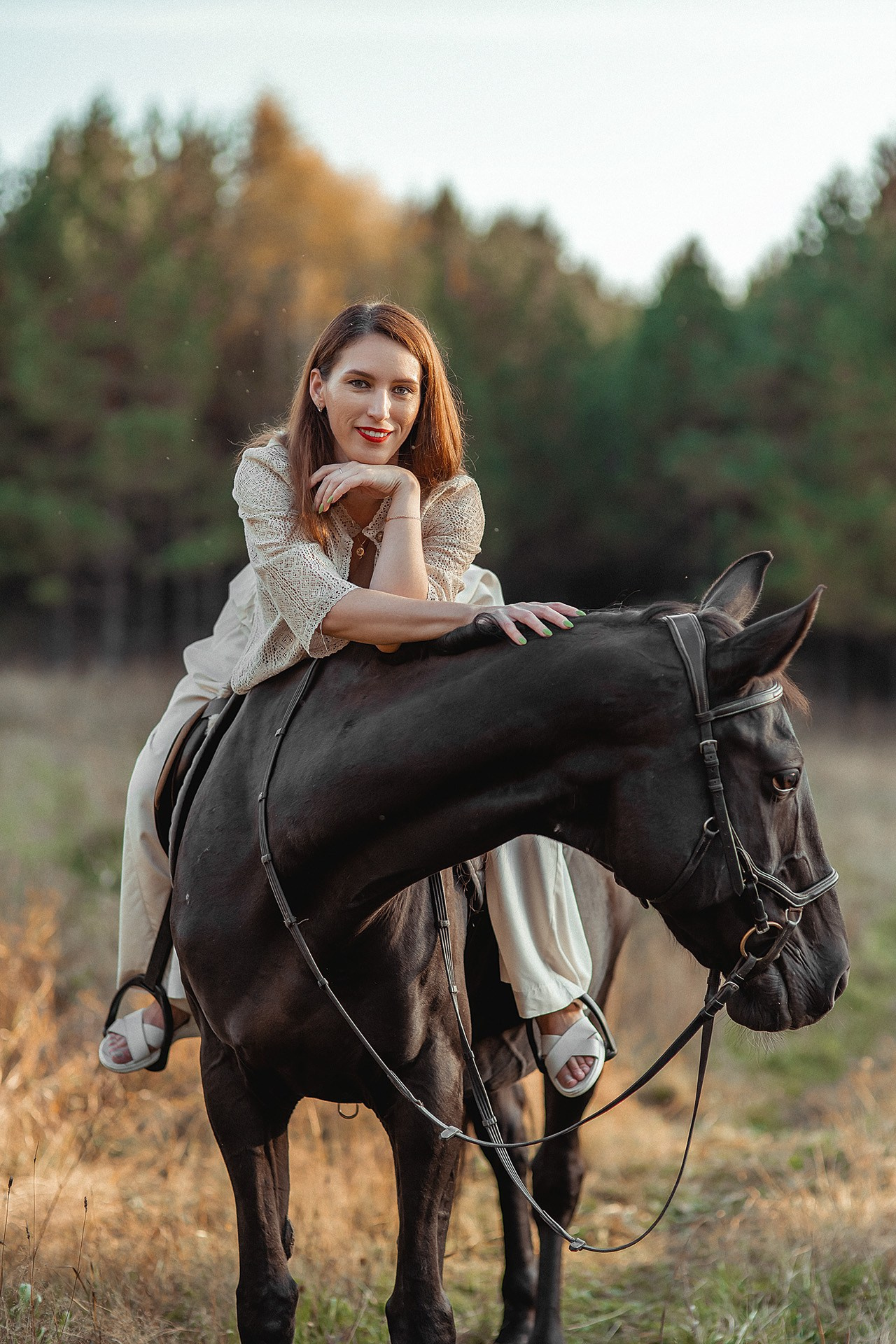 Фотосессия с лошадью. Семейный и женский фотограф Екатеринбург • Елена Москаленко