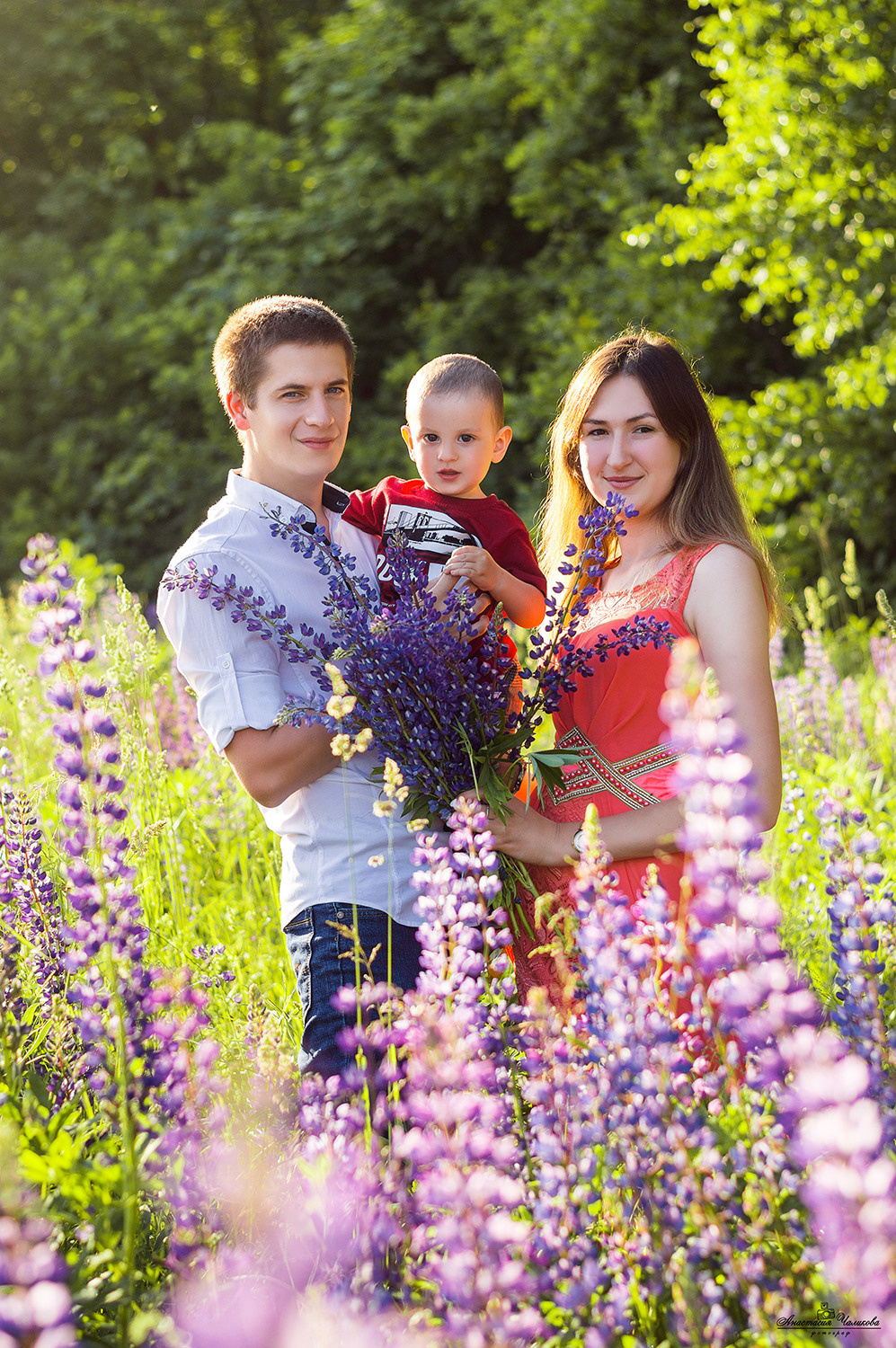 Семья Мужичковых. Свадебный и семейный фотограф в Туле Анастасия Чаликова
