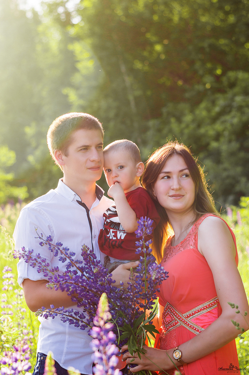 Семья Мужичковых. Свадебный и семейный фотограф в Туле Анастасия Чаликова