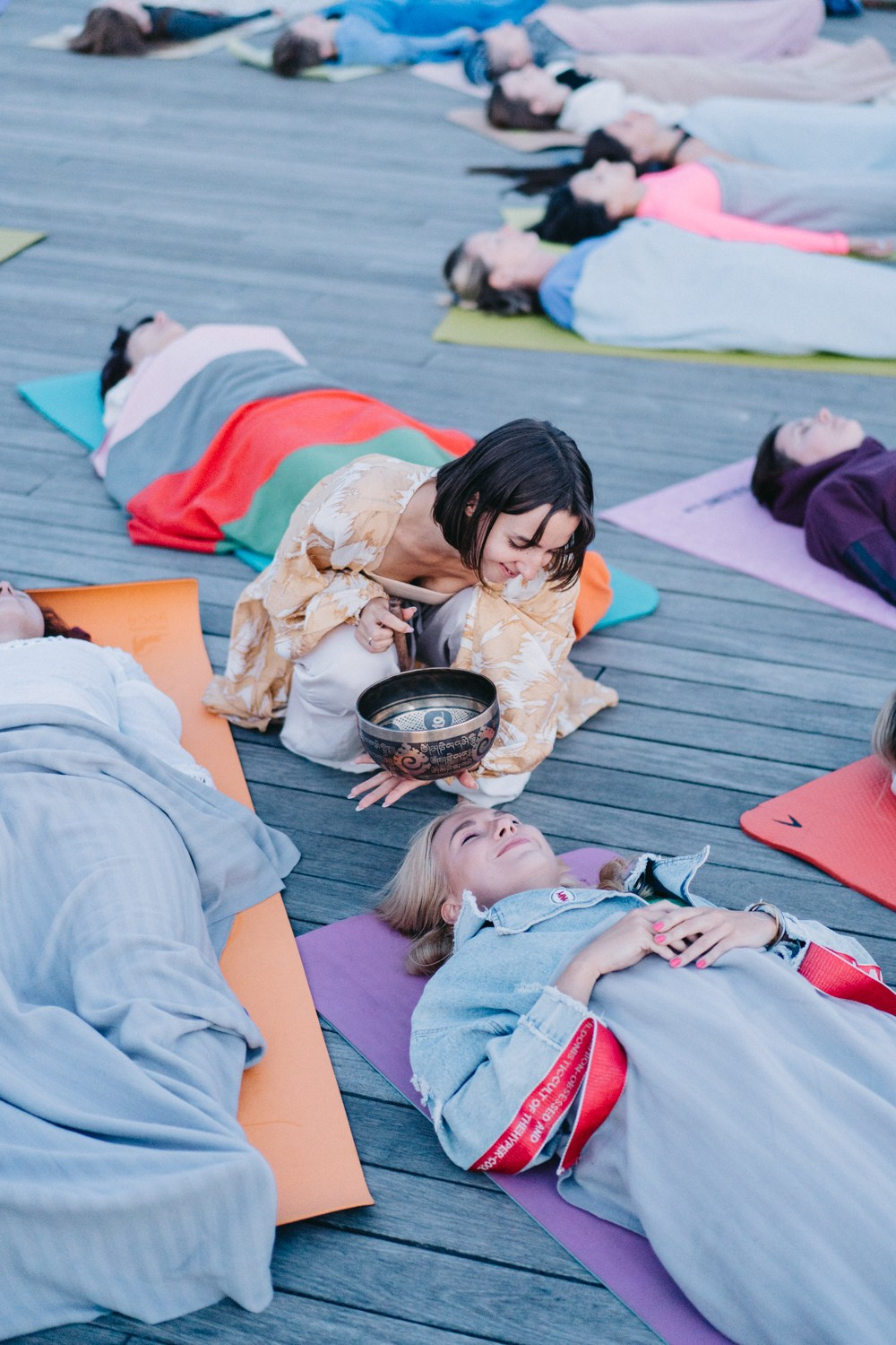 Summer Yoga Rave. Photographer in Vilnius