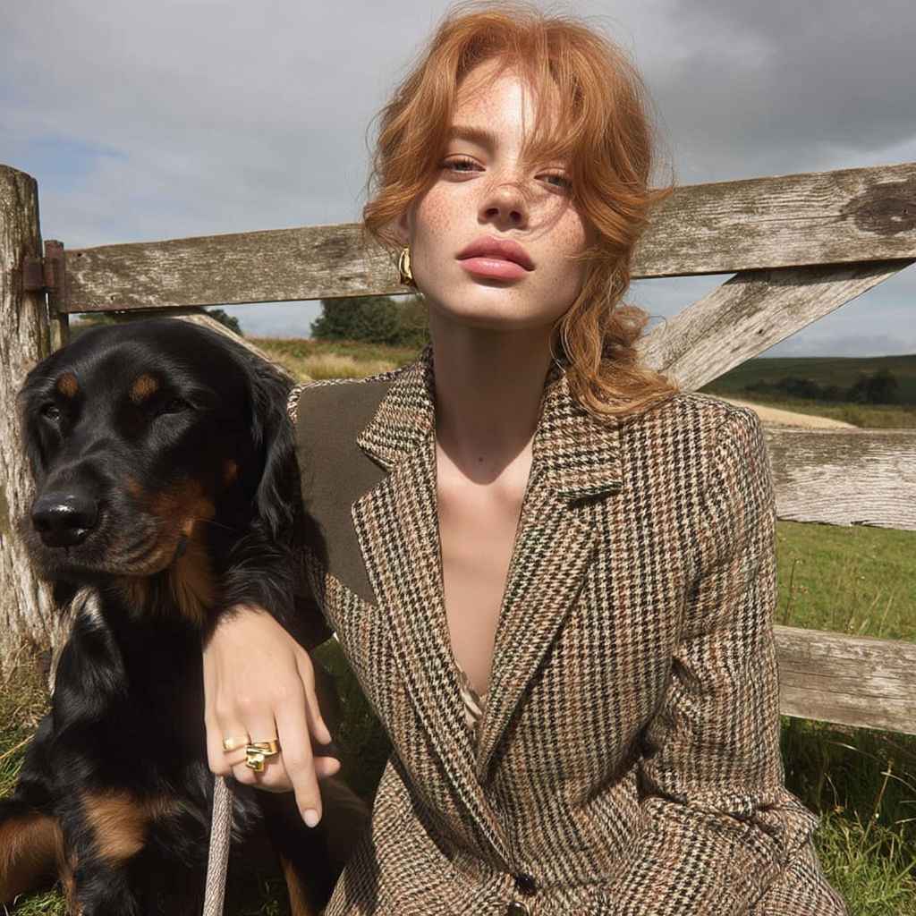 Творческий проект по внедрению реального товара для бренда Holland Cooper. Ekaterina Kiral — Visual Branding & AI Creation