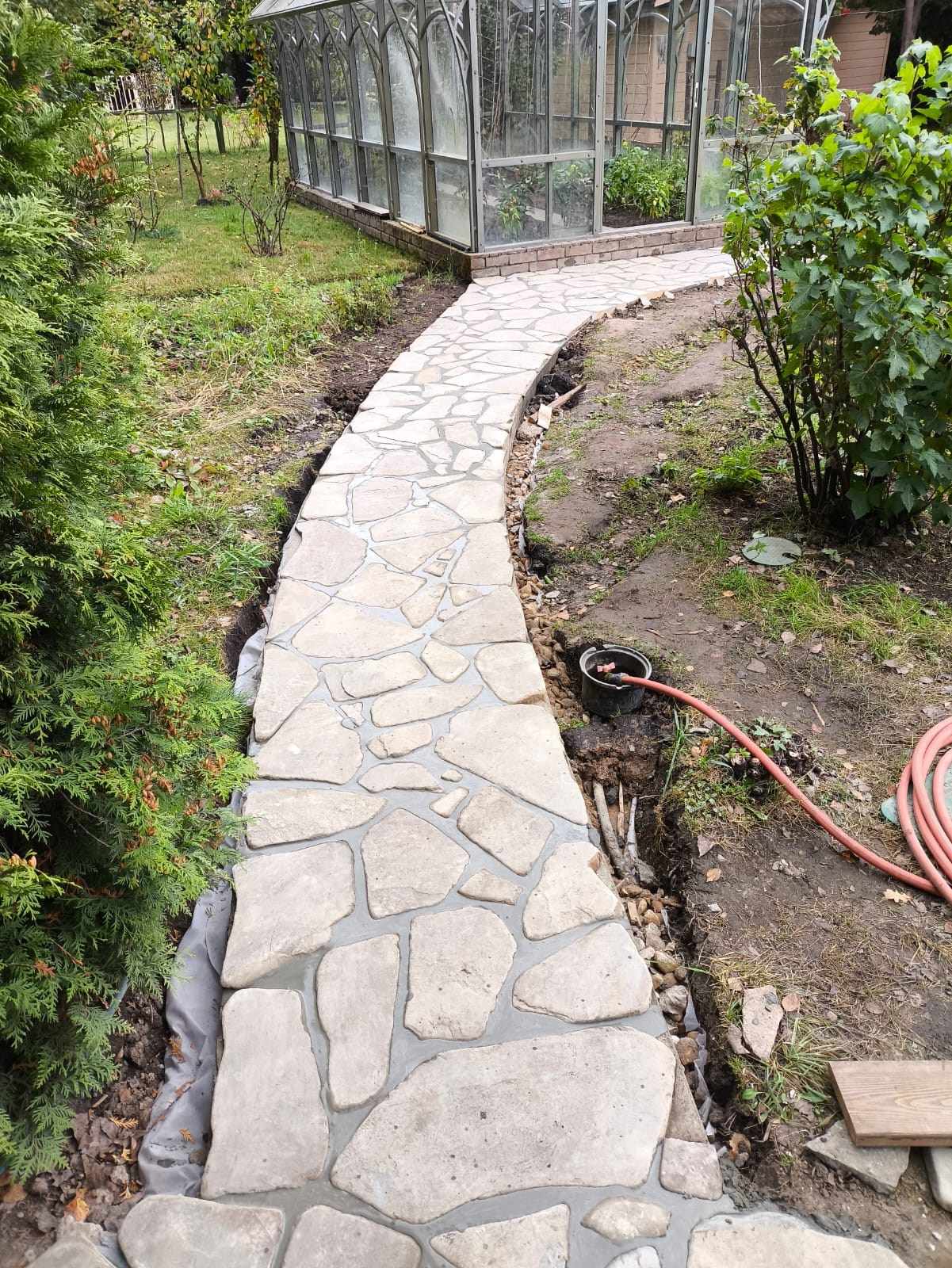 Объект МД-013 КП Графские пруды (полный ремонт террасы). Строительная компания «Милый дом» МД. Москва и Московская область