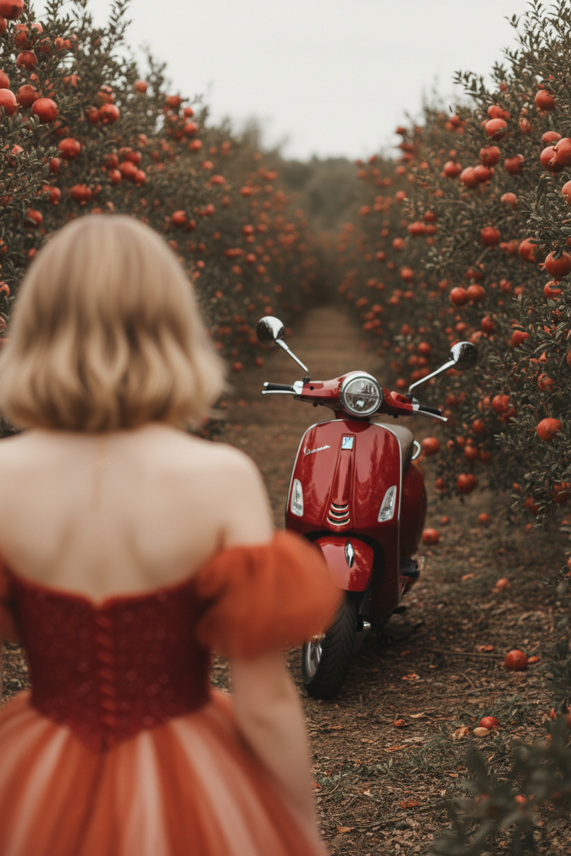 В гранатовом саду. Шаблоны и дизайны выпускных альбомов и фотокниг