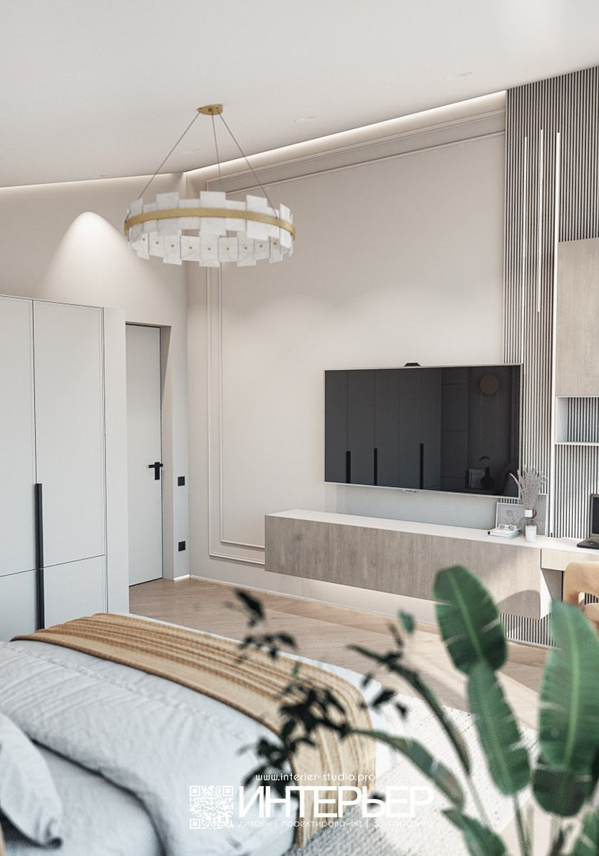 Дизайн-проект Дома Константина и Олеси. Дизайн интерьера, 3D визуализация и 3D моделирование. Создание проектов и чертежей. КМВ: Кисловодск, Пятигорск, Ессентуки и удаленно