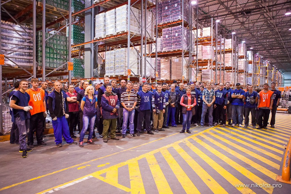 ДИКСИ склад. Видеооператор/Фотограф Николай Завьялов