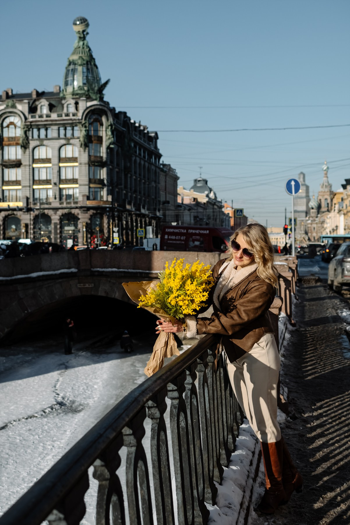 Весна. Прогулка с цветами. Свадебный и семейный фотограф в Санкт-Петербурге Елена Худякова