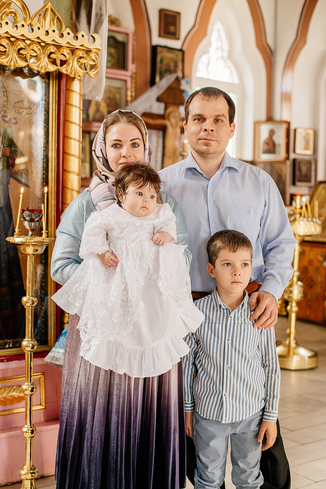 Фотосъемка крещения. Семейный и свадебный фотограф Семенова Инна