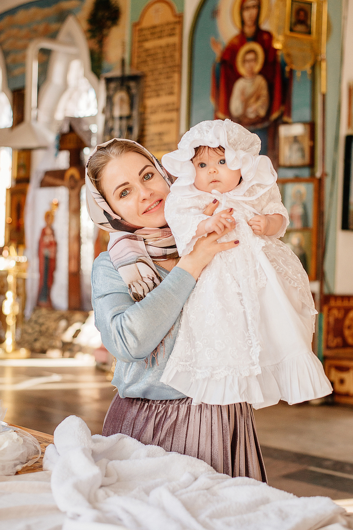 Фотосъемка крещения. Семейный и свадебный фотограф Семенова Инна