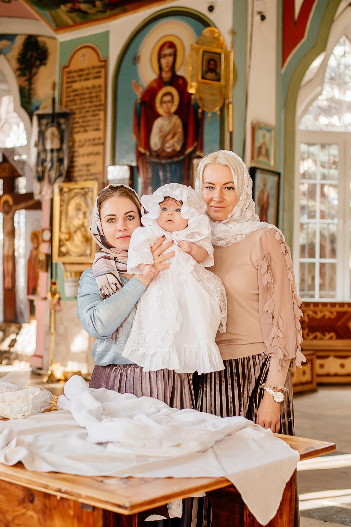 Фотосъемка крещения. Семейный и свадебный фотограф Семенова Инна