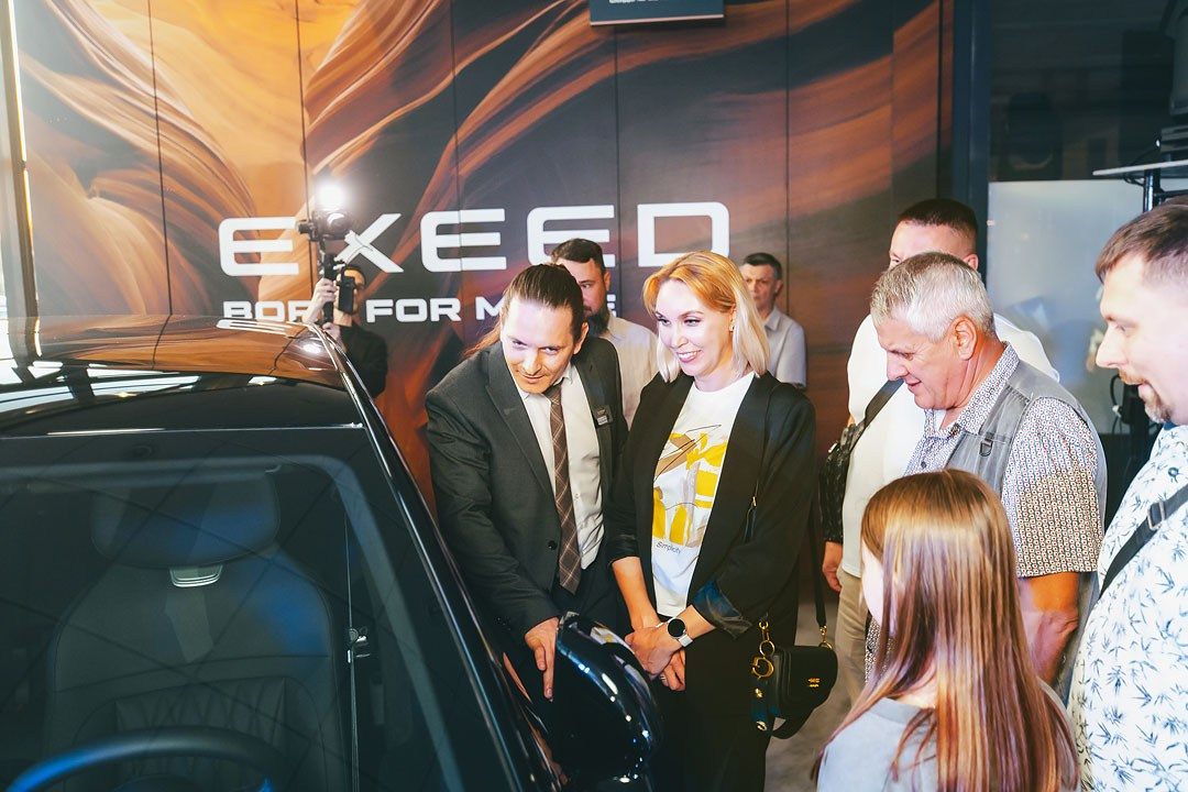EXEED EXLANTIX ET Презентация в «SOKOL MOTORS»