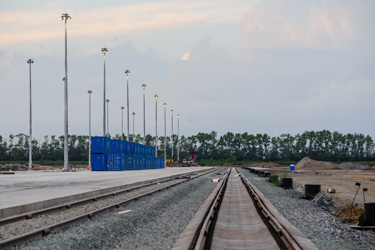 Транспортно-логистический терминал «Сибирский». Фотограф Сергей Сергеев