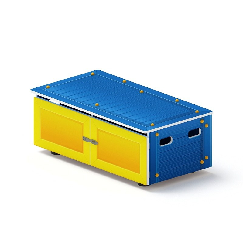 Ящик для хранения - МФ 65.01.01 Габариты (ШхДхВ): 1220x640x450 