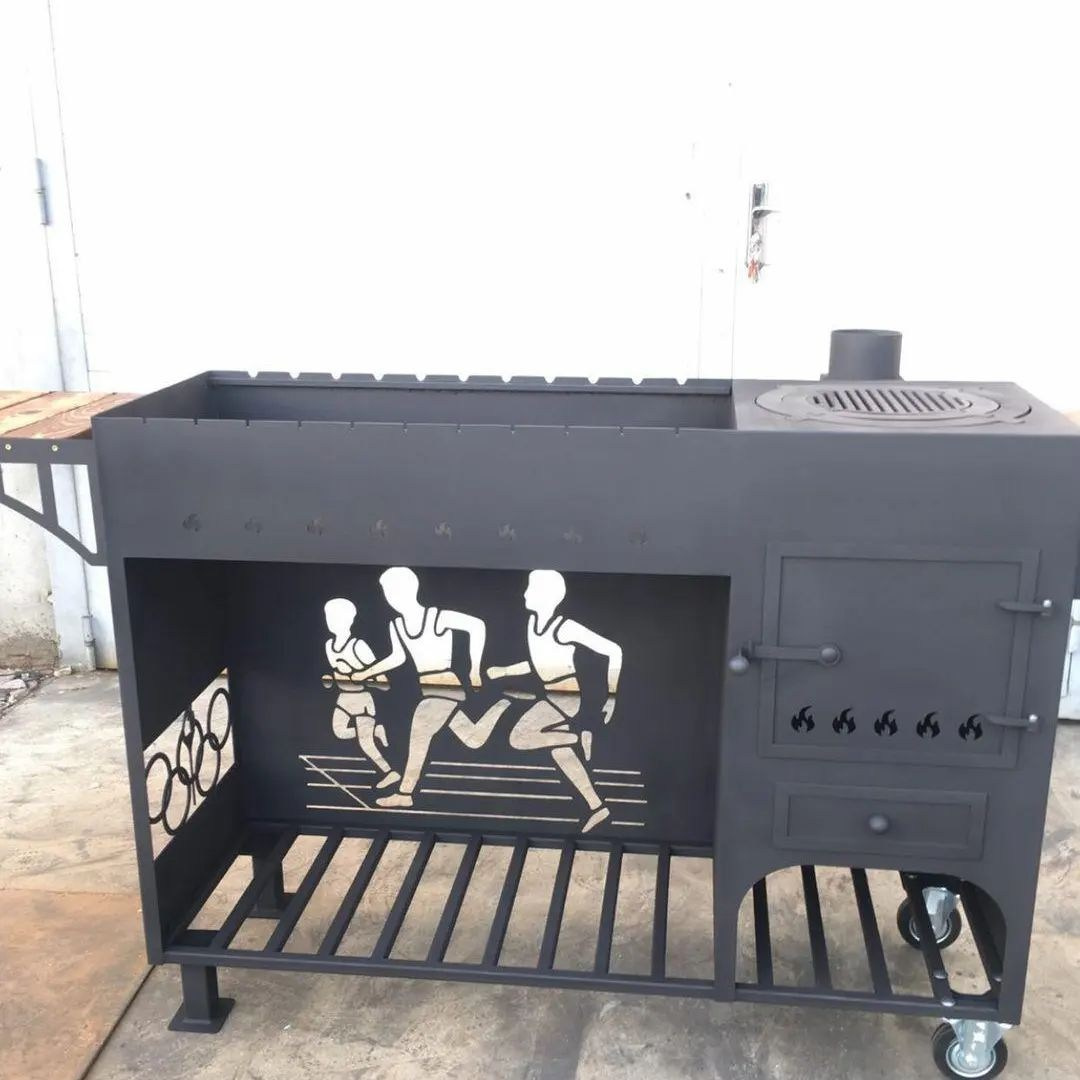 Мангалы с печью под казан. Купить / заказать мангал для дома в Краснодаре от производителя «Мангал Мастер»