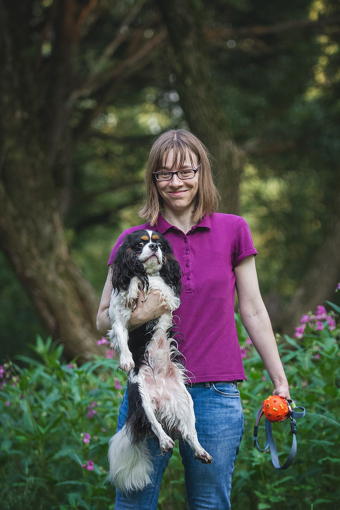Милана, Тропа и Черныш. Фотограф Ирина Астор