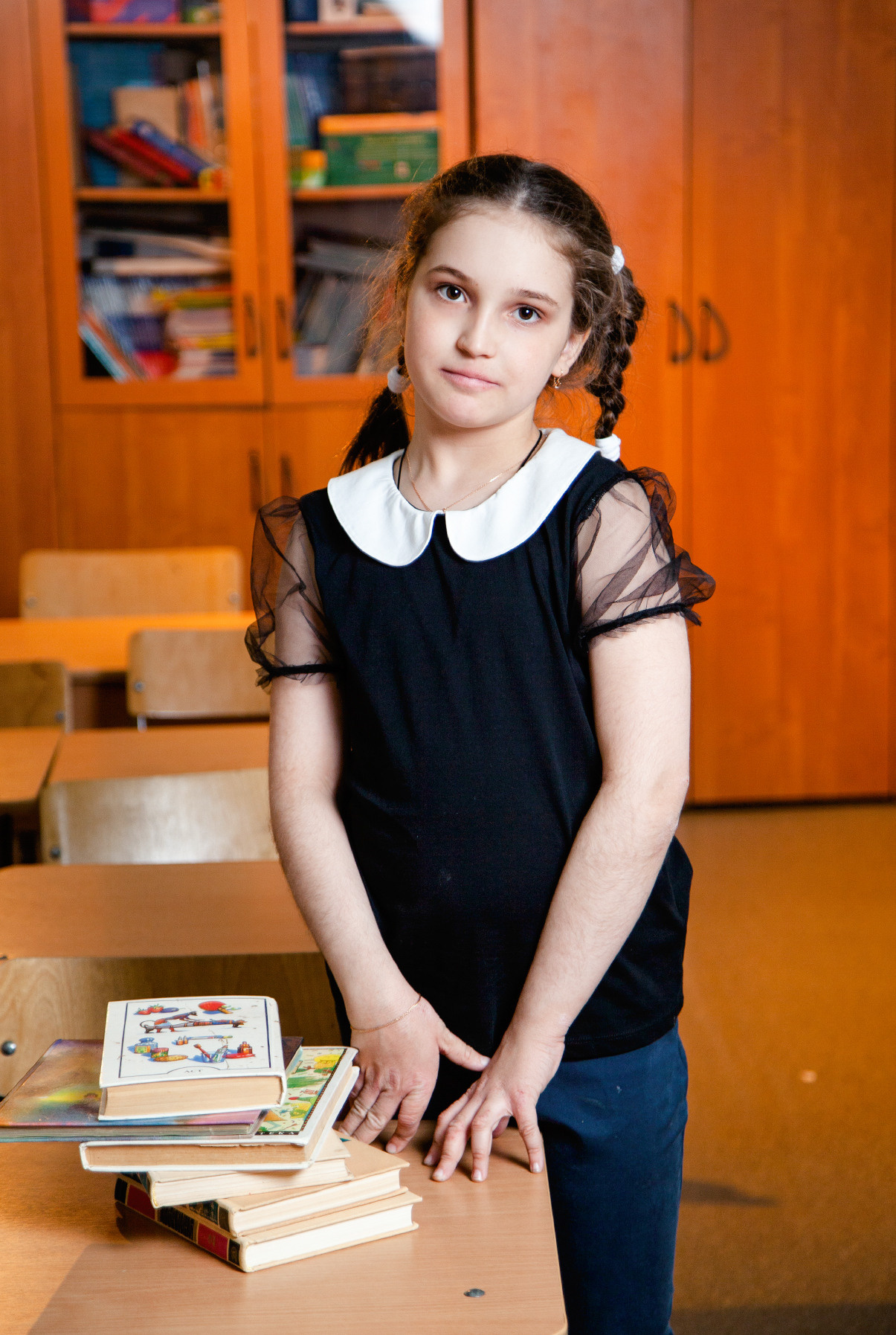 съемка в классе первоклассник